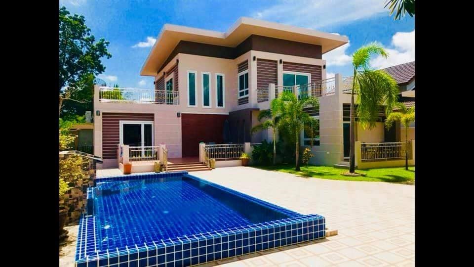 2 Story Single Pool Villa House Bangsaray - House -  - 